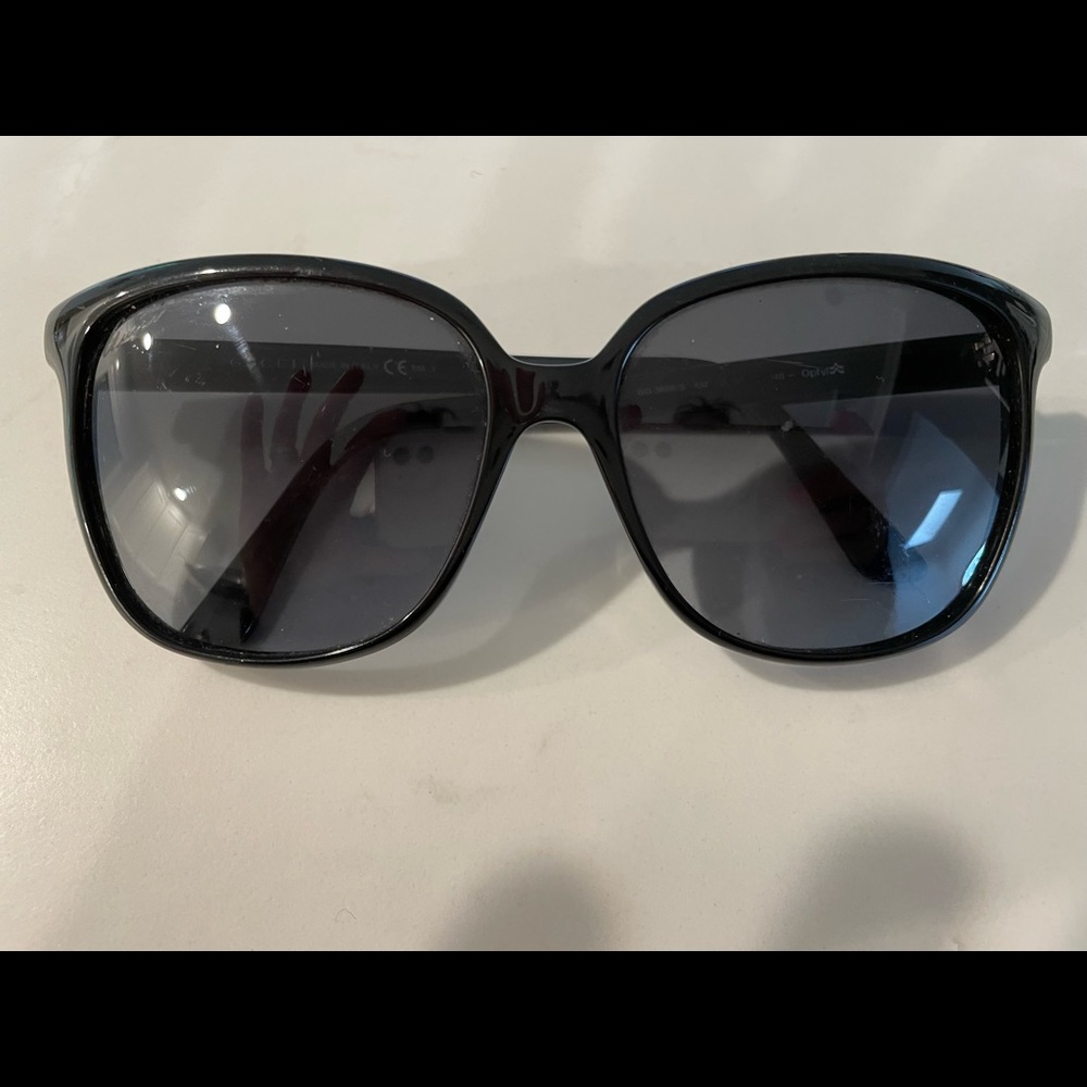Gucci black sunglasses 3696/s